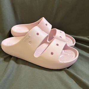 Crocs Women's Classic Sandals 2.0 Pink M9/W11 Unisex NWOT